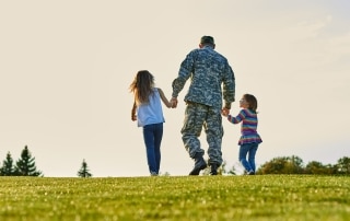 Soldier adjusting to life after service