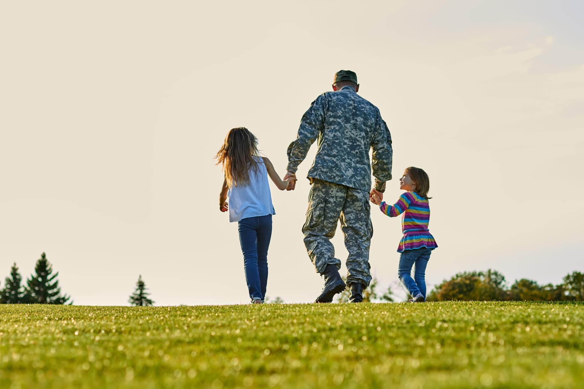 Soldier adjusting to life after service